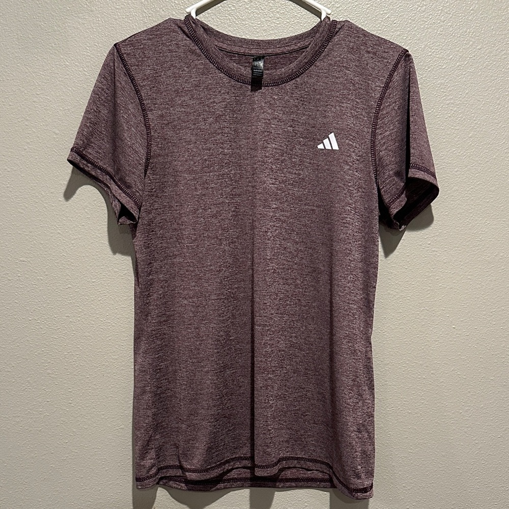 Adidas Workout Tee with Logo Size: Medium